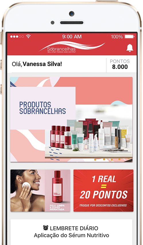 App Sóbrancelhas
